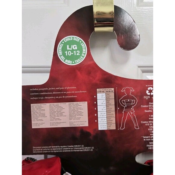 Disguise Girls' Disney's Descendants Rise of Red Deluxe Red Costume 10-12 - Picture 3 of 4